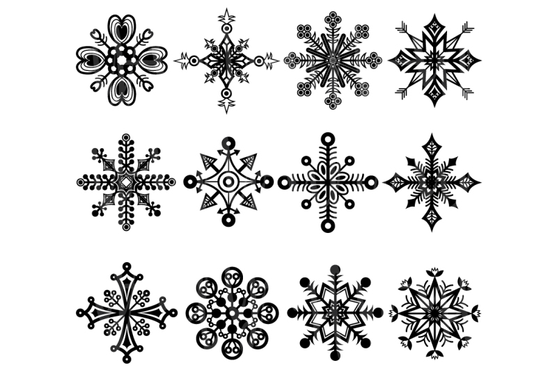 christmas-chalkboard-snowflakes