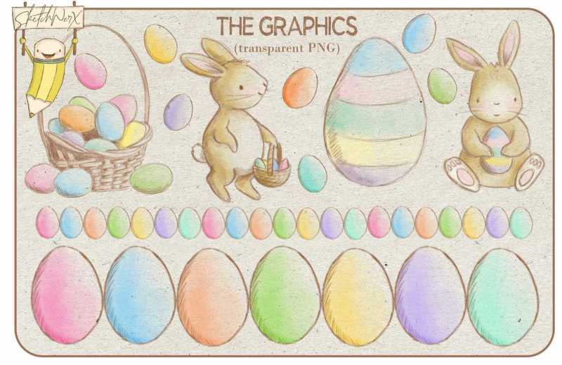 happy-easter-watercolour-collection