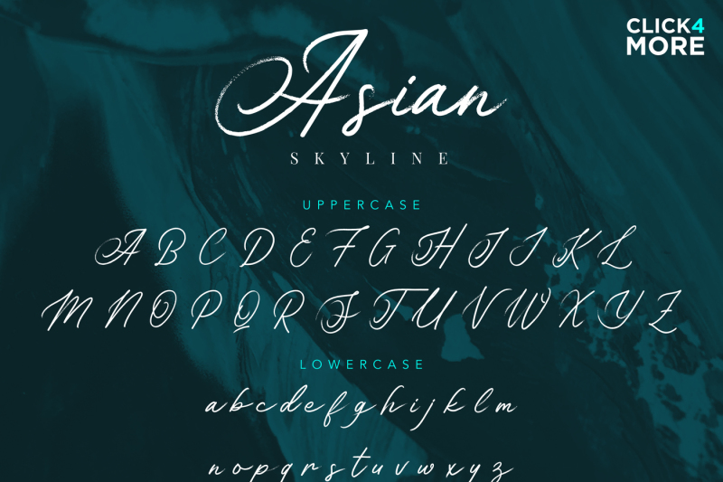 asian-skyline-casual-summer-font