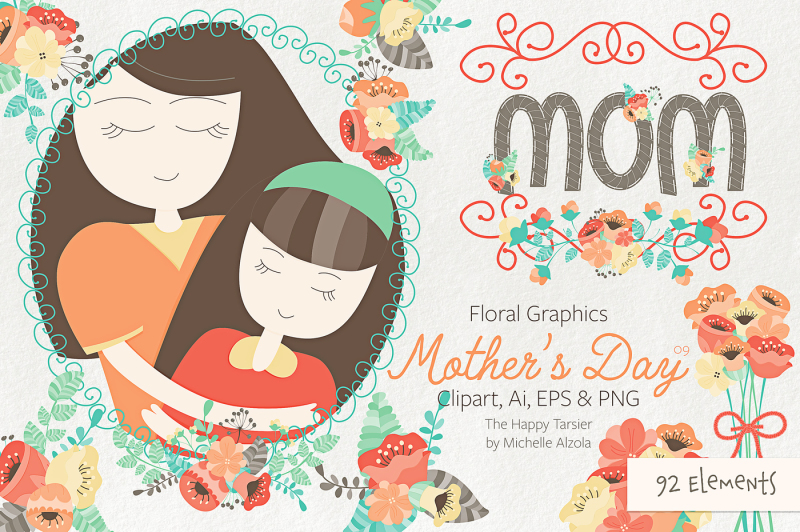 mother-039-s-day-clipart-and-vector-graphics