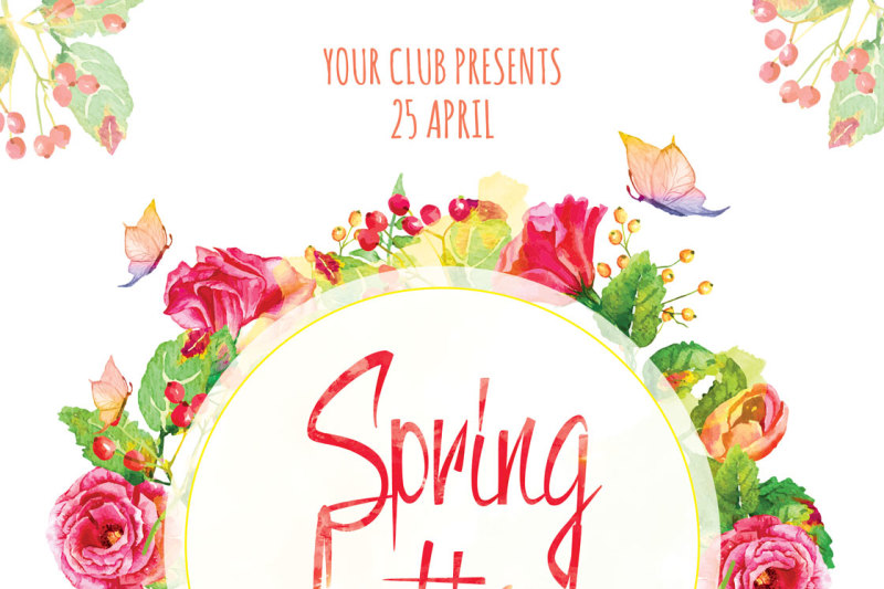 spring-festival-party-flyer