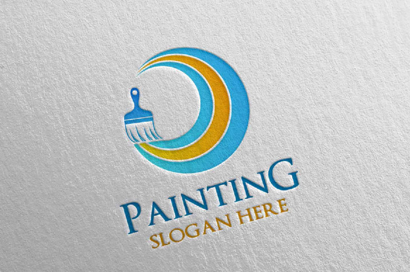 splash-painting-vector-logo-design