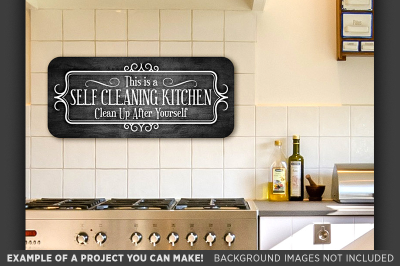 Self Cleaning Kitchen –
