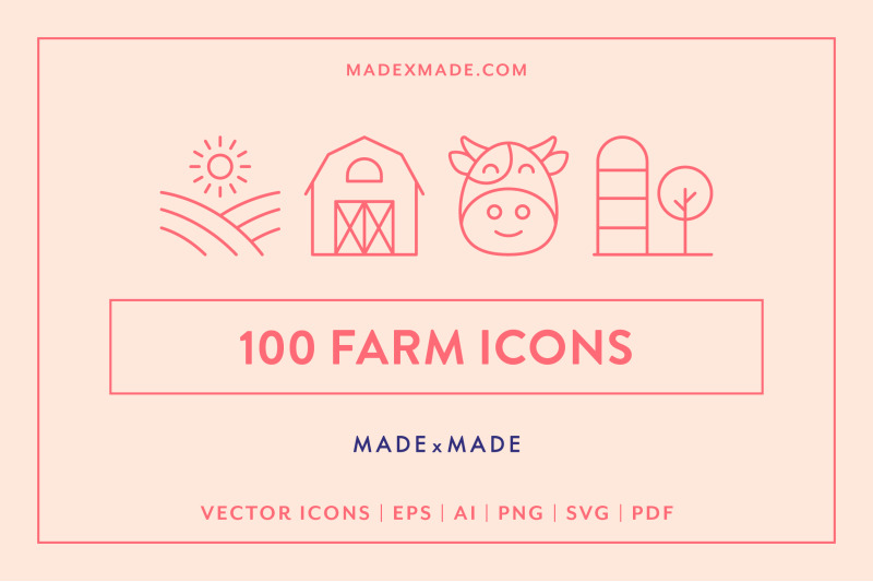 line-icons-ndash-farm