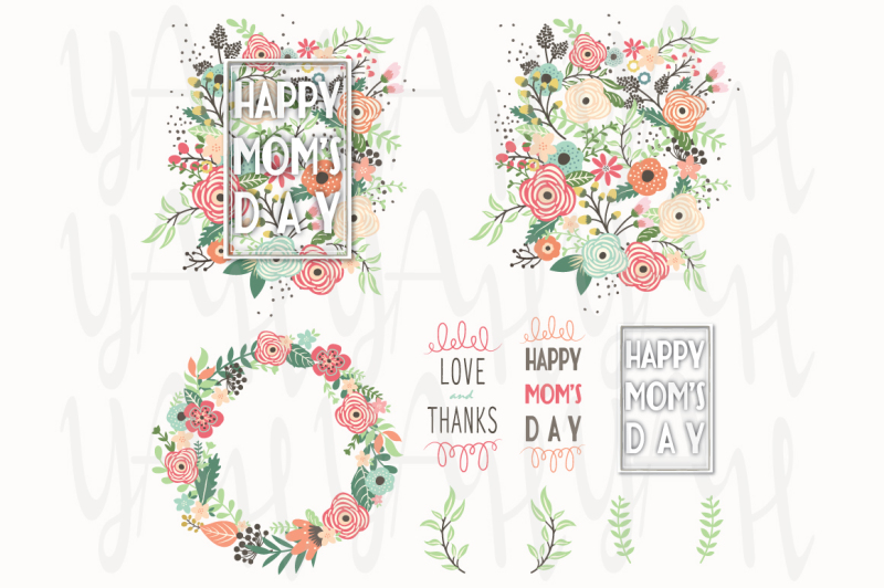 mother-s-day-floral-frame-design