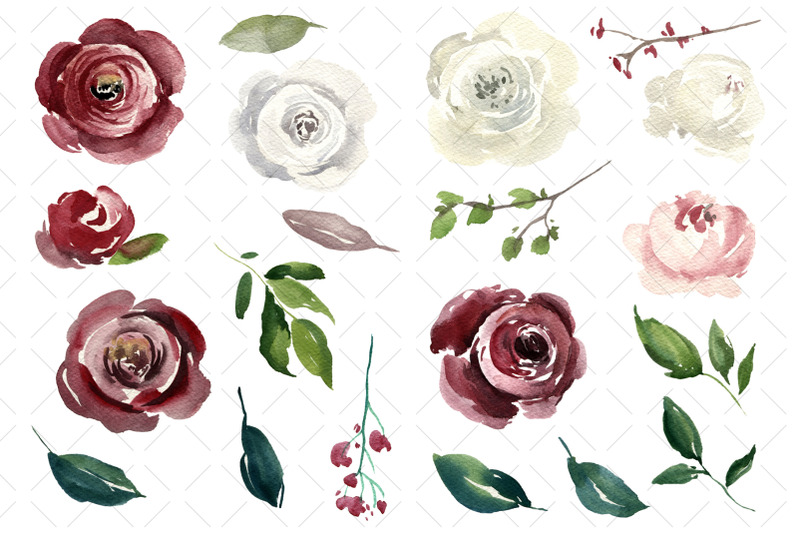 vintage-watercolor-roses-flowers-png