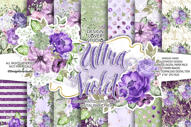 ultra-violet-digital-paper-pack