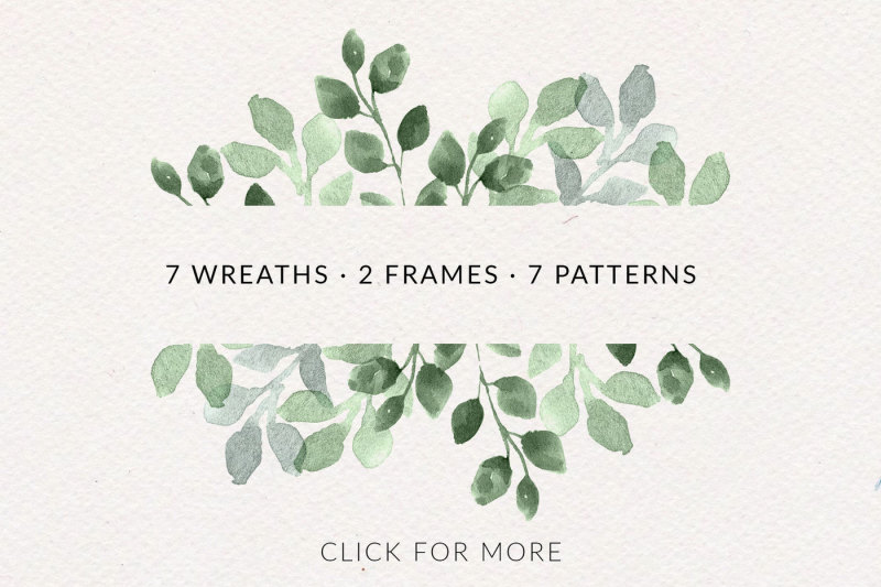 watercolor-foliage-design-set