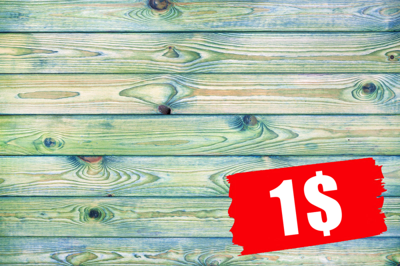 blue-and-green-wooden-background