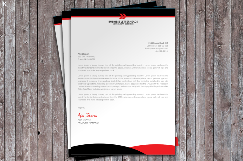 letter-head-template