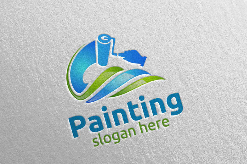 splash-painting-vector-logo-design