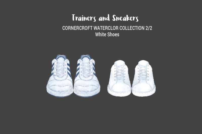 watercolor-trainers-and-sneakers-collection