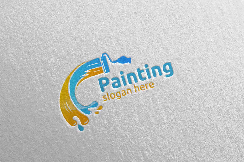 splash-painting-vector-logo-design