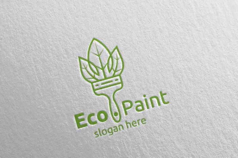 eco-painting-logo-design