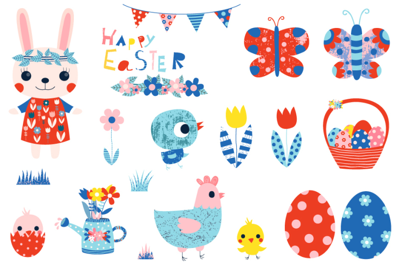 cute-happy-easter-clipart-set-spring-clipart-easter-bunny-clip-art