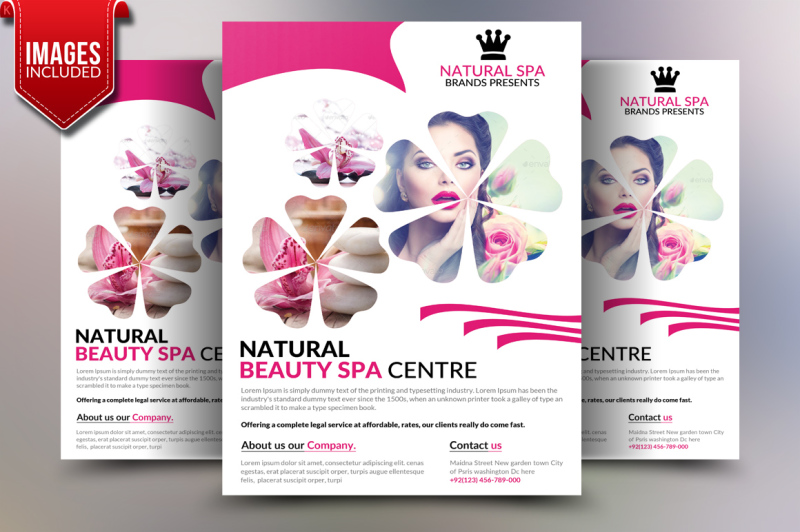 natural-beauty-spa-flyer-template