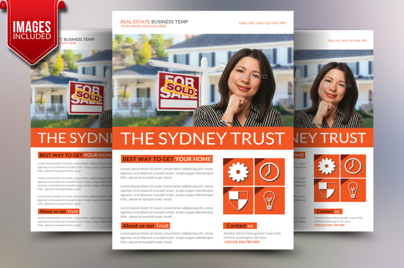 real-estate-business-flyer-template