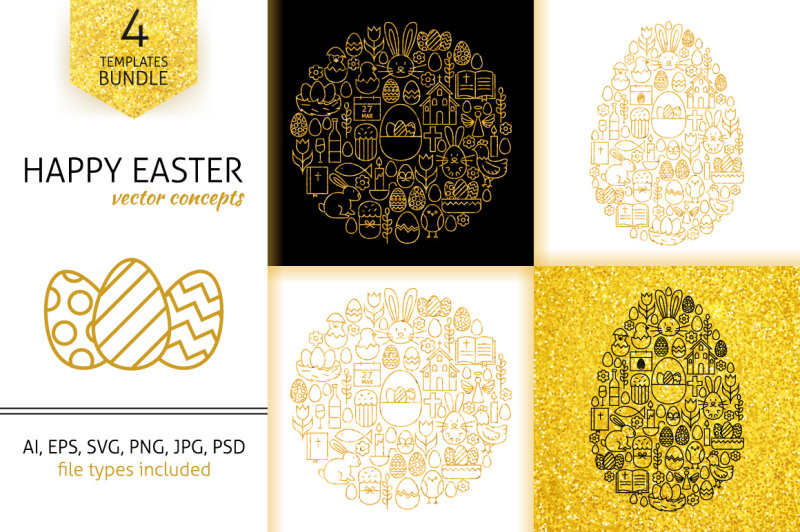 happy-easter-gold-line-concepts