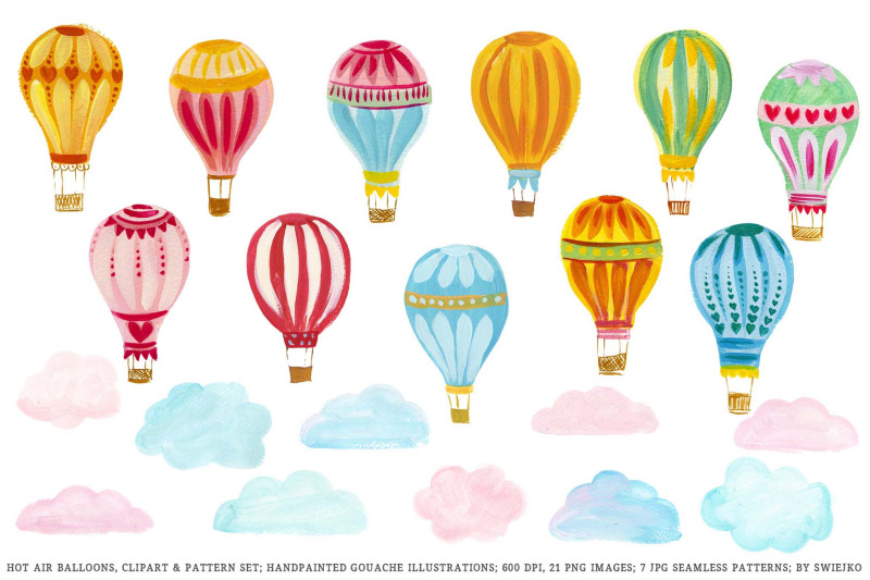 hot-air-balloons-clipart-amp-seamless-pattern