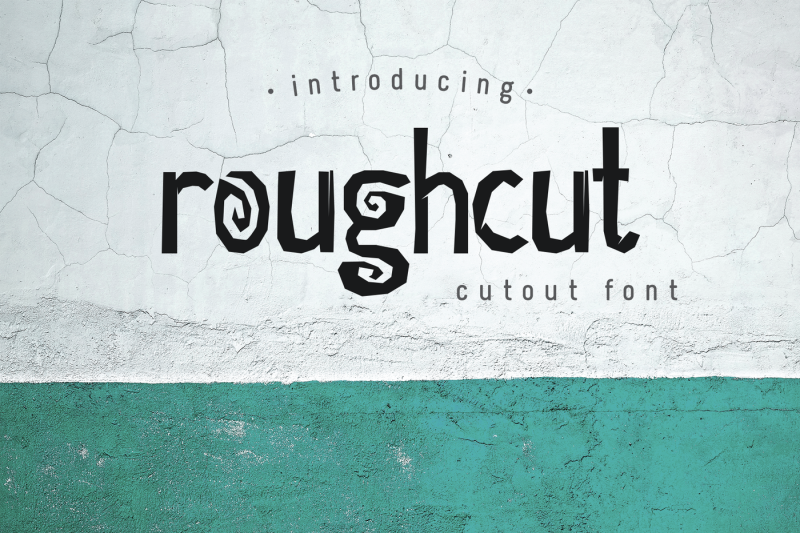roughcut-font