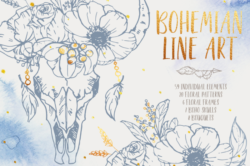 bohemian-line-art