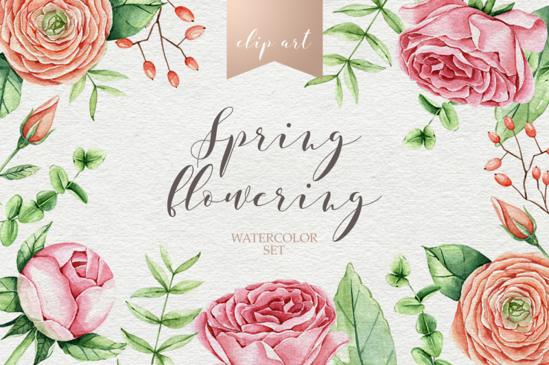 watercolor-spring-bloom