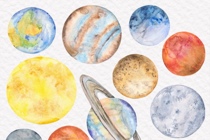 space-toolkit-watercolor-planets