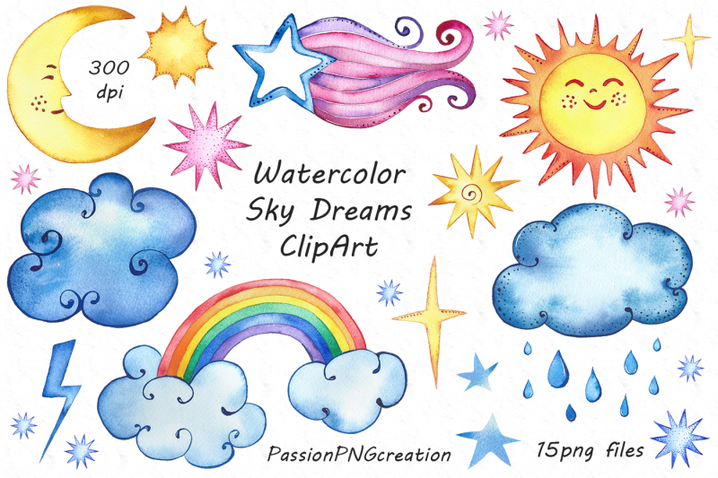 watercolor-sky-dreams-clipart
