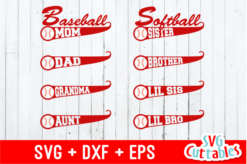 Download Baseball / Softball Tails By Svg Cuttables | TheHungryJPEG.com