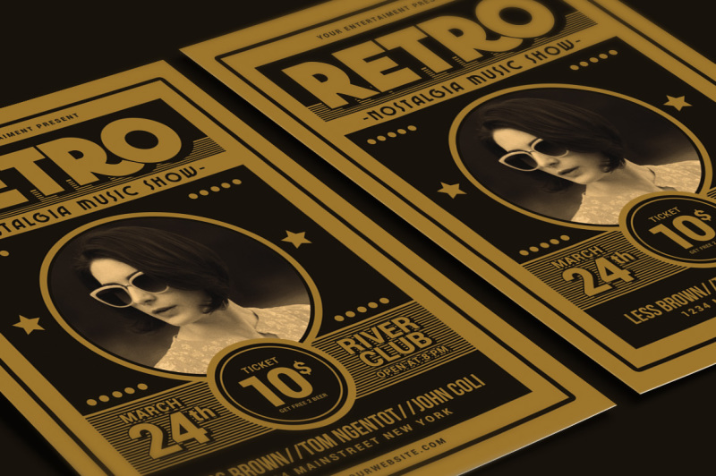 retro-music-flyer