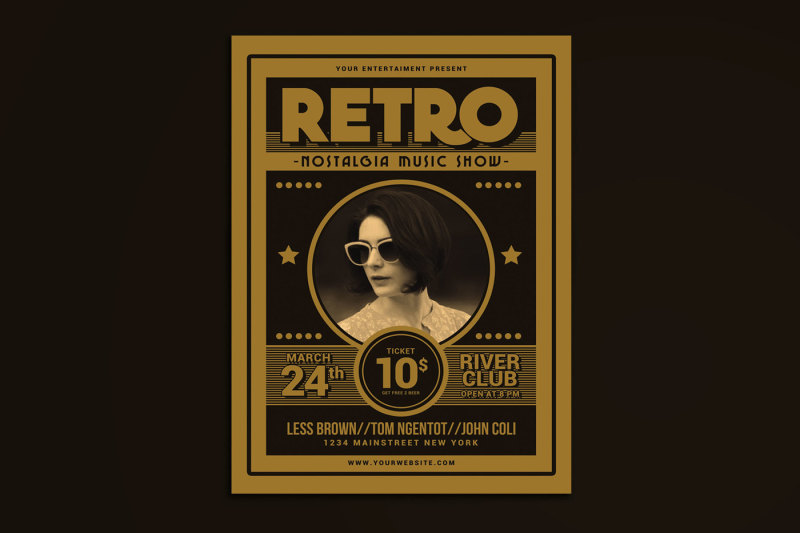 retro-music-flyer