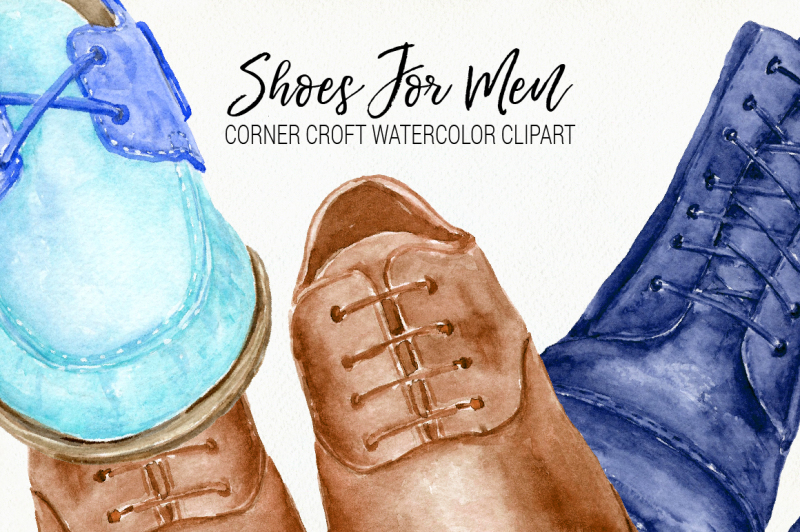 watercolor-clipart-shoes-for-men