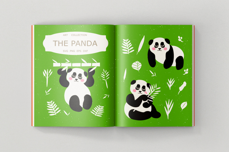 panda-svg-cut-files-panda-clipart-illustrations