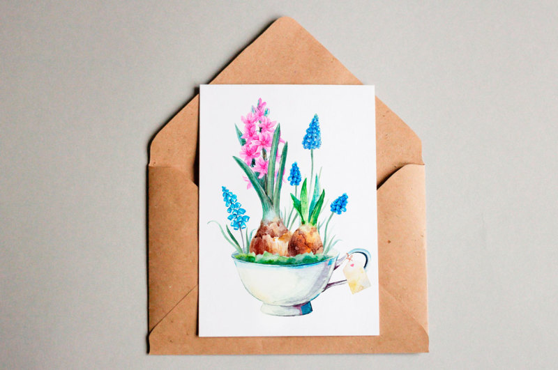 watercolor-set-flowers-in-a-cup-png