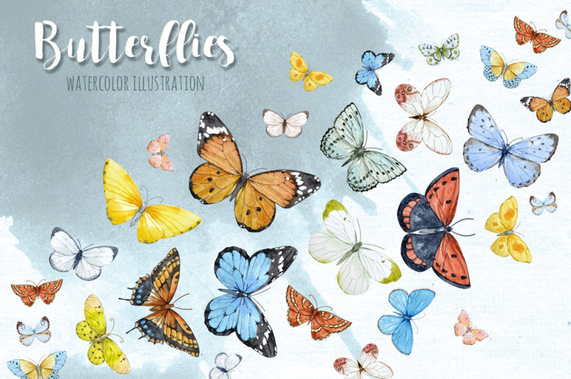 watercolor-illustration-of-flying-butterflies-png