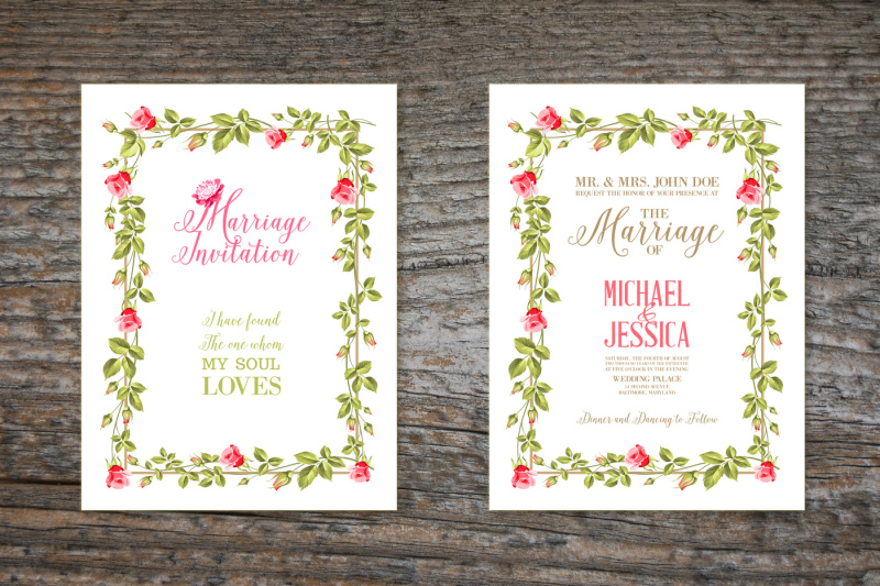 printable-retro-marriage-invitation