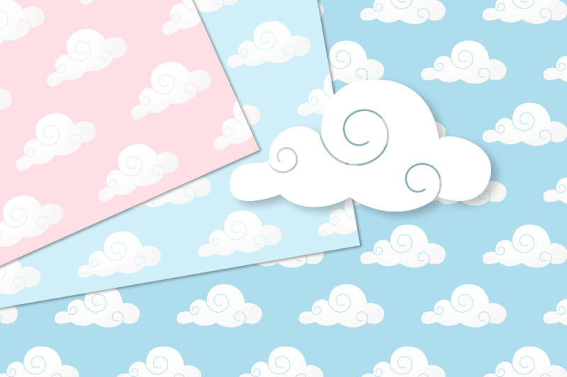 pastel-clouds-digital-paper