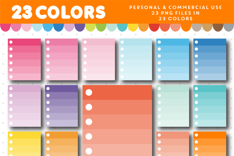 full-ombre-checkbox-clipart-with-6-rows-cl-965
