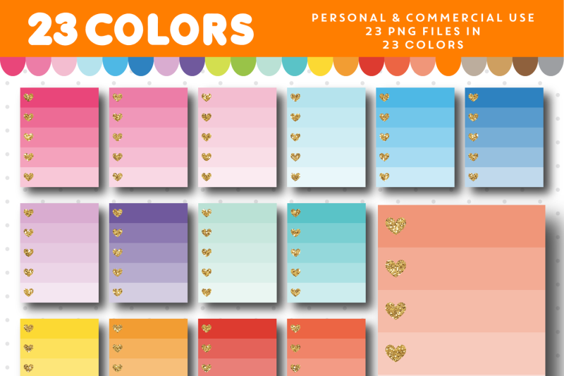 full-box-clipart-with-gold-hearts-in-23-colors-gold-clipart-cl-1670