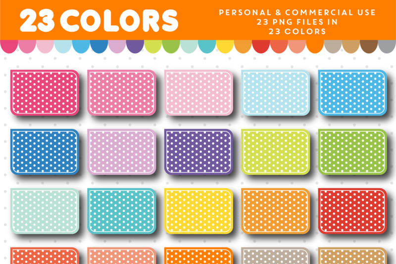 half-box-sticker-clipart-with-polka-dots-cl-1027