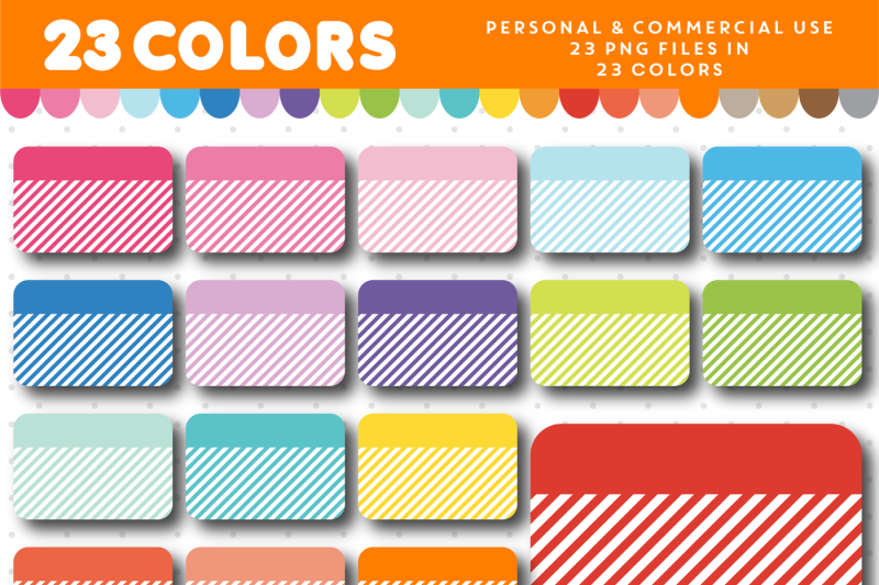 half-planner-box-clipart-with-stripes-cl-1575