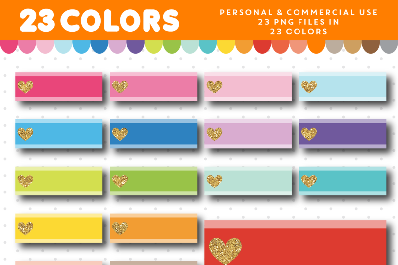 header-with-glitter-heart-planner-clipart-in-23-colors-cl-1703