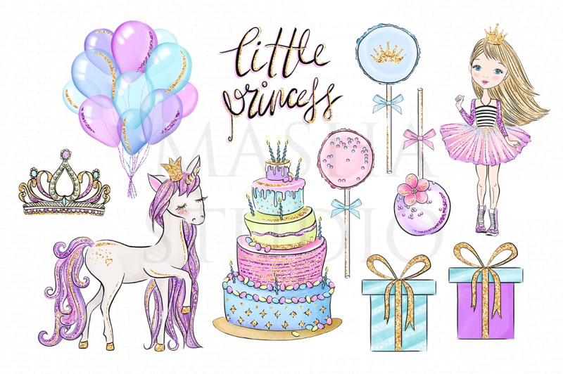 little-princess-birthday-clipart