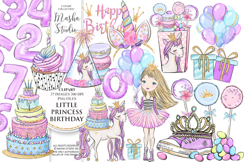 little-princess-birthday-clipart