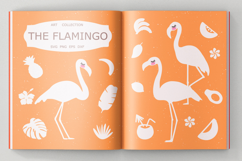 flamingo-svg-cut-files-clipart-illustration