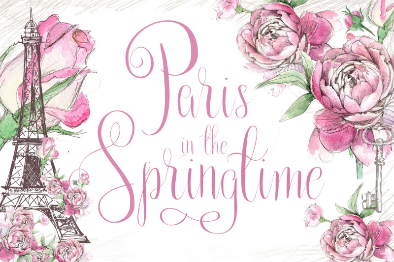 paris-in-the-springtime-script-font