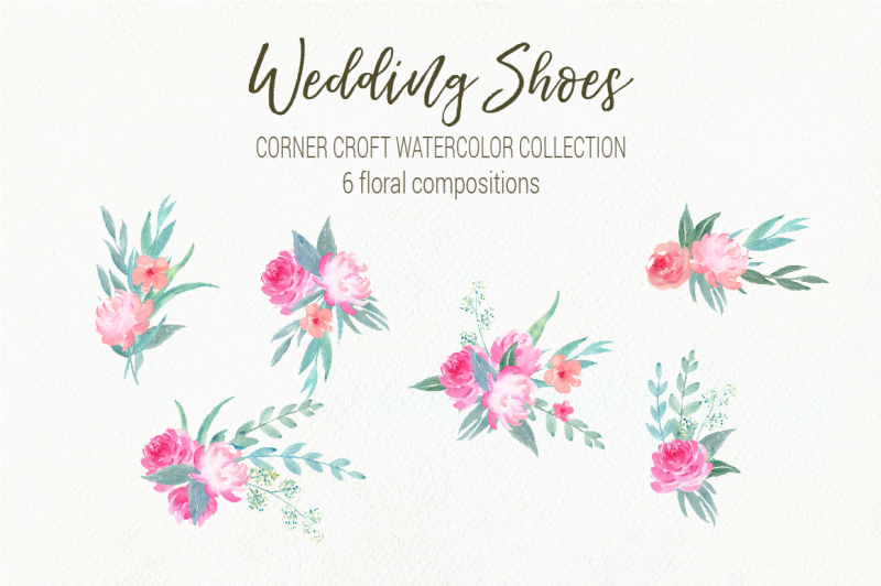 watercolor-collection-wedding-shoes