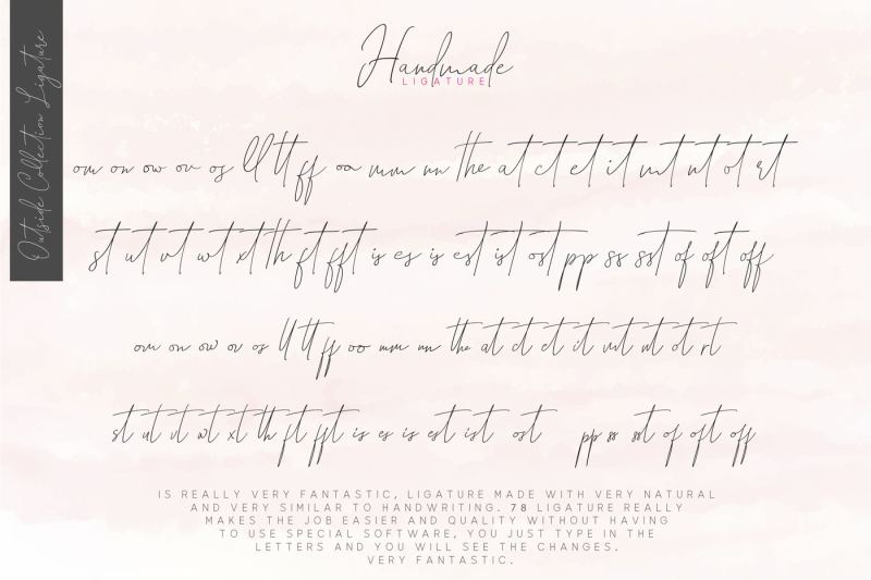 outside-collection-signature-font