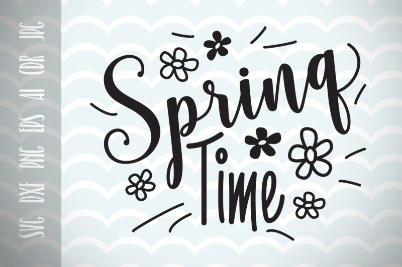 spring-decor-spring-time-svg-vector-image