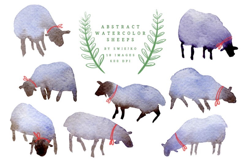 abstract-watercolor-sheeps-easter-clipart